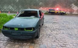 Apreensão de Veículo Impróprio para Circulação na BR-101