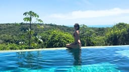 Juliana Paiva se despede de Trancoso com cliques especiais