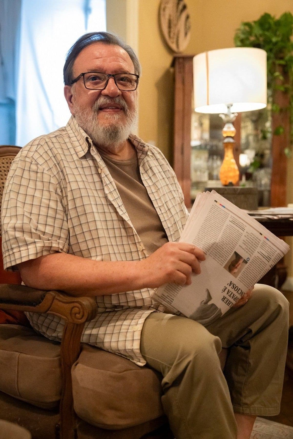 Luis Melo retorna às novelas e fala sobre projeto