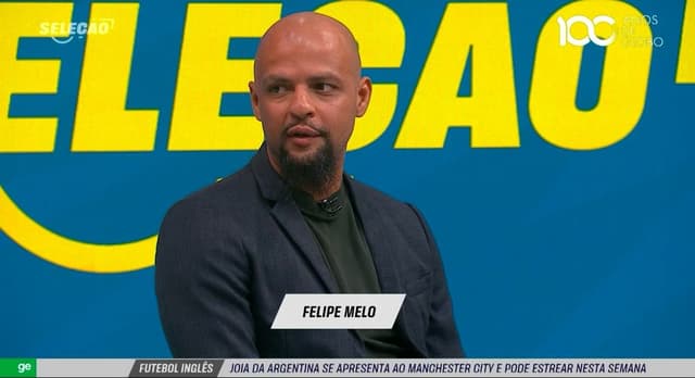 Felipe Melo comenta racismo e defende Luighi do Palmeiras