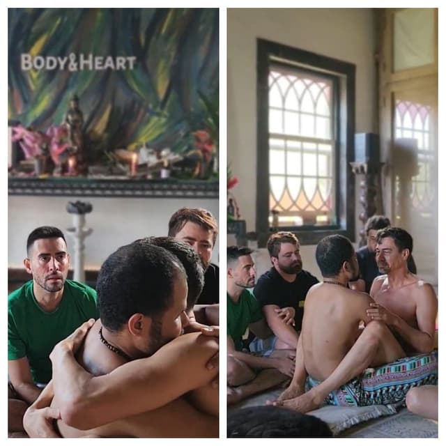 Curso ajuda homens a soltar emoções reprimidas