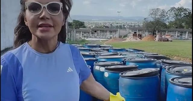 Mãe de Santo denuncia descaso em cemitério de Alvorada