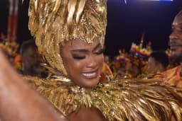 Erika Januza pode retornar como rainha de bateria