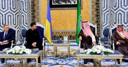 EUA e Ucrânia negociam paz na Arábia Saudita