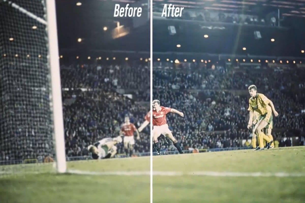 Inteligência Artificial Restaura Imagens Centenárias do Manchester United