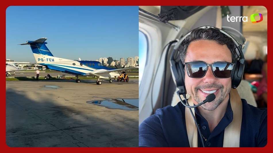 Advogado compartilha vídeo do avião antes de acidente em SP