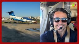 Advogado compartilha vídeo do avião antes de acidente em SP
