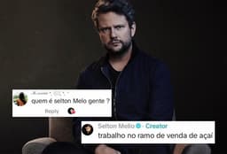 Selton Mello responde a internauta com bom humor