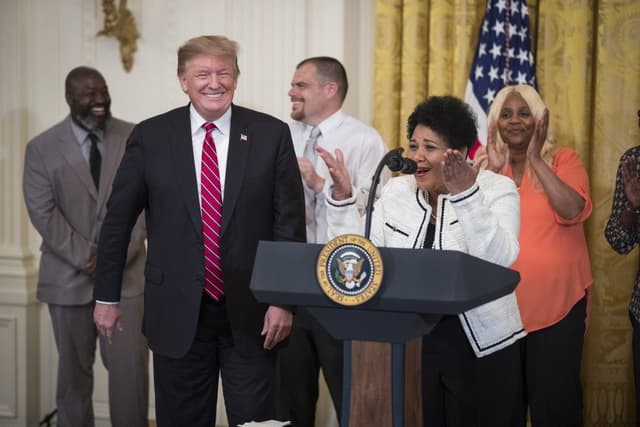 Trump nomeia Alice Johnson como czarina do perdão