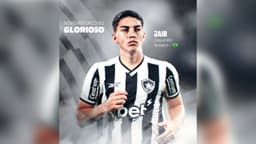Botafogo confirma contratação de Jair ex-zagueiro do Santos
