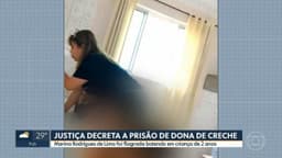 Dona de creche em SP é presa por agressões a criança
