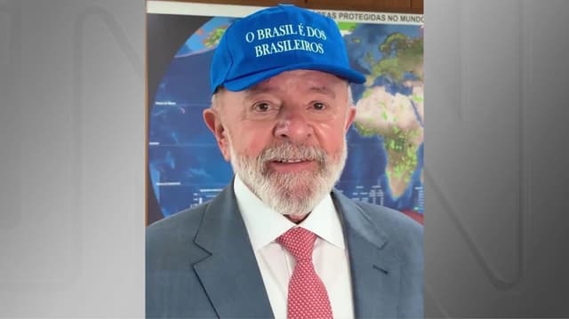 Lula usa boné temático em vídeo e gera repercussão