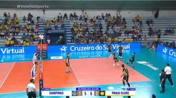 Líbero Pedrinho surpreende com levantamento impressionante