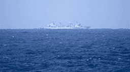 Navios de guerra chineses geram preocupação em aliados dos EUA