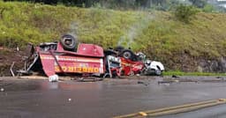 Acidente trágico no RS deixa cinco mortos e provoca dor