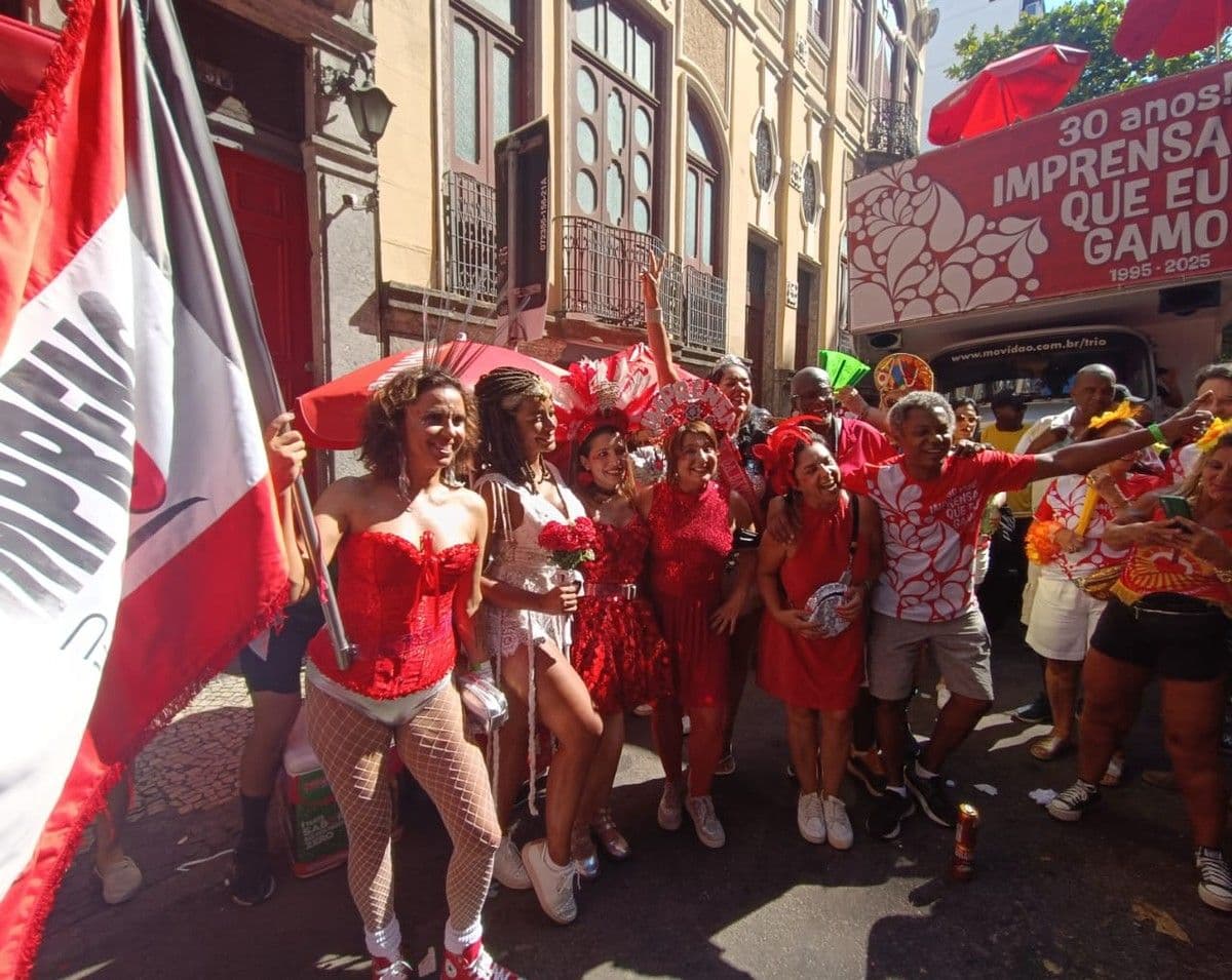 Imprensa Que Eu Gamo comemora 30 anos de carnaval