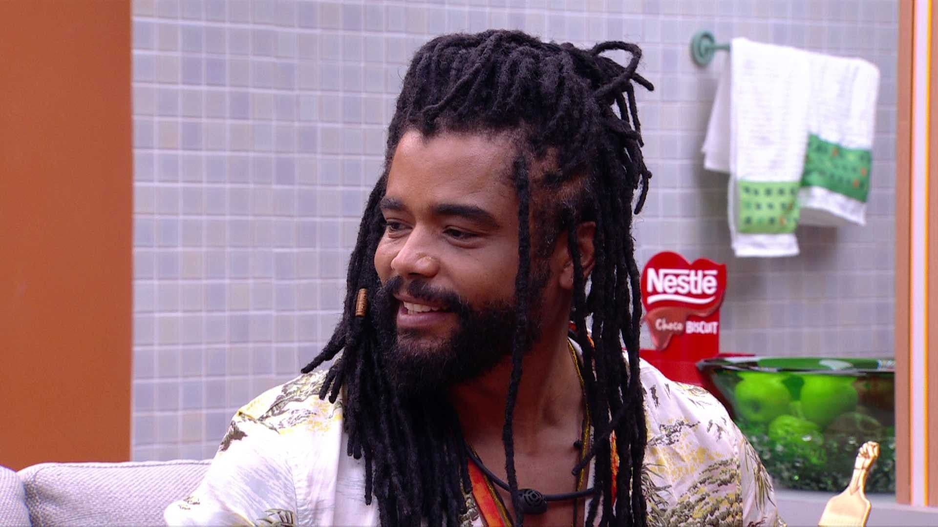 Reações de Diogo Almeida e Vilma à Enquete do Líder