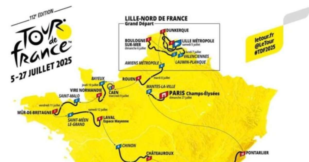 Tour de France 2025: Percurso Revelado e Favoritos