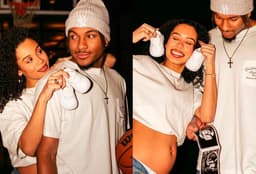 Ana Zortea anuncia gravidez com jogador da NBA