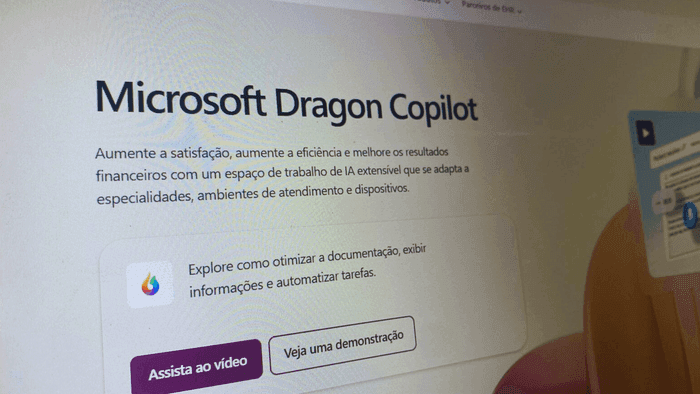 Microsoft Dragon Copilot revoluciona atendimento médico