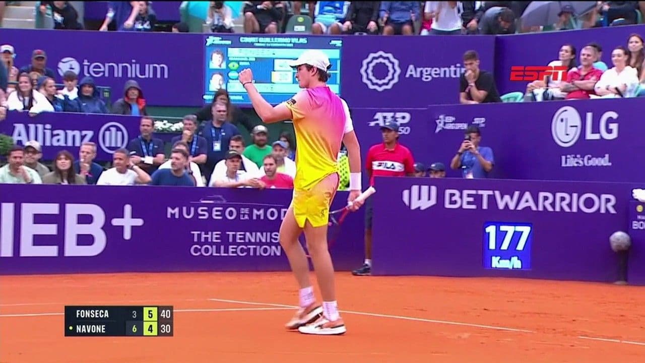 João Fonseca enfrenta Alexandre Muller no Rio Open 2025