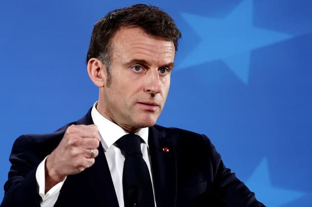 Macron critica proposta de Trump sobre Gaza