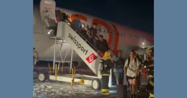 Piloto da Gol interrompe decolagem após colisão no Galeão