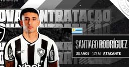 Santiago Rodríguez é a quarta maior transferência do Botafogo