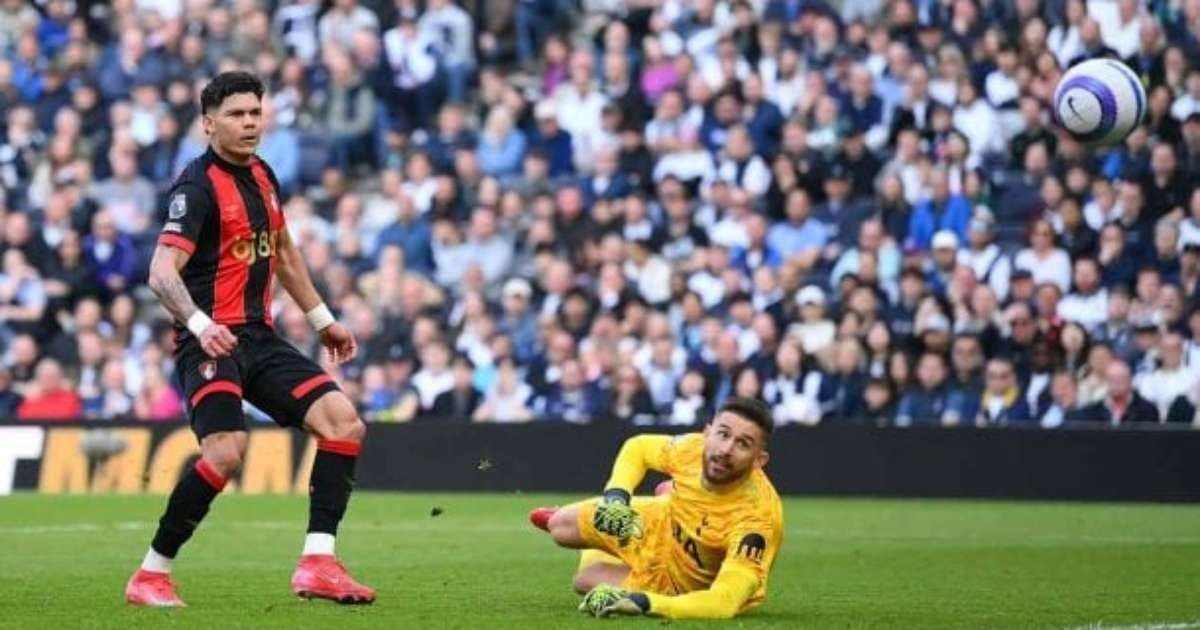 Tottenham empata com Bournemouth após abrir 2 a 0
