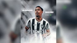 Botafogo contrata Rwan Cruz ex-Santos e Vasco
