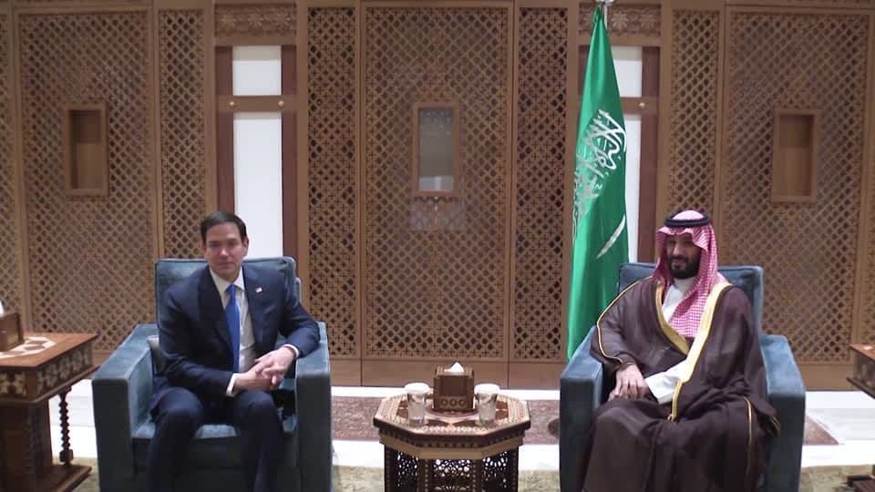 Príncipe Saudita e Rubio abordam conflitos no Oriente Médio