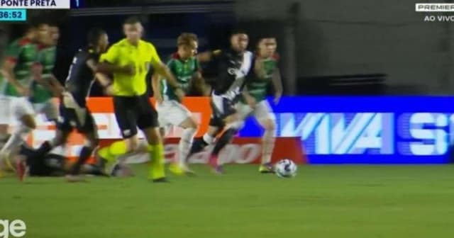 Atacante da Ponte Preta expulso na Copa do Brasil