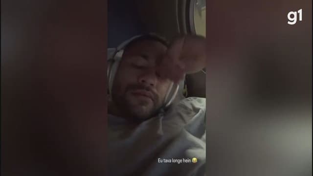 Neymar Jr. compartilha vídeo e volta ao Brasil