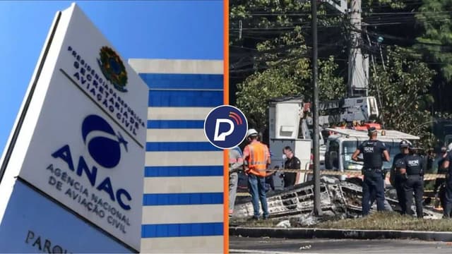 ANAC encontra falhas em avião após queda em São Paulo