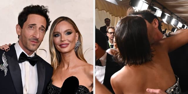 Georgina Chapman comenta beijo entre Adrien Brody e Halle Berry