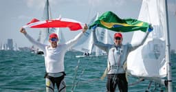 Bruno Prada conquista hexacampeonato na vela