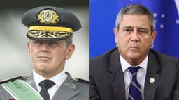 Visita do Comandante do Exército a Braga Netto na prisão