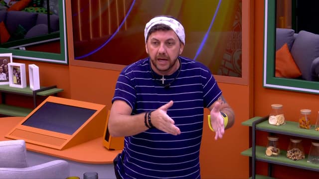 Edilberto fala sobre relação com Delma no BBB 25