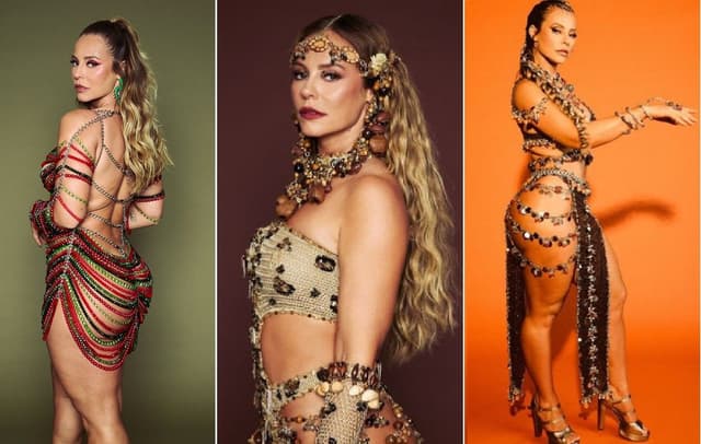 Paolla Oliveira comenta sobre looks e pré-carnaval