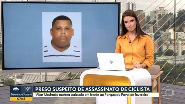 Polícia Civil prende suspeito do assassinato de ciclista