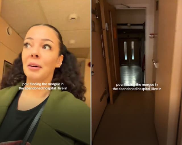 Britânica vive em hospital abandonado e viraliza na internet