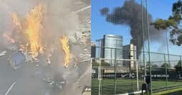 Explosão de avião em São Paulo causa pânico na população