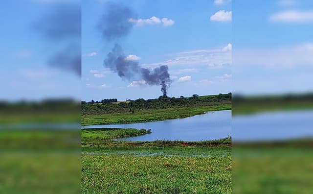 Avião de pequeno porte cai e deixa duas vítimas em SP