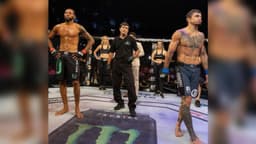 Nocaute inusitado em luta do LFA Brasil