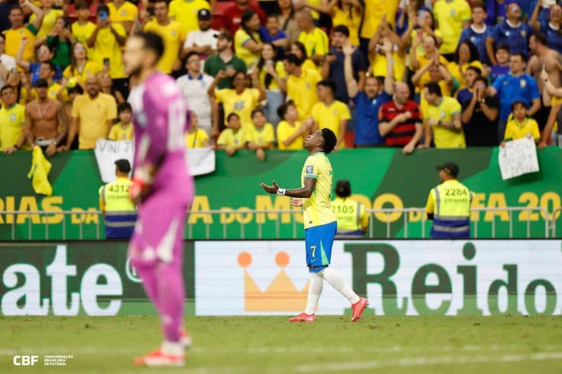Vini Jr. Brilha e Garante Vitória do Brasil