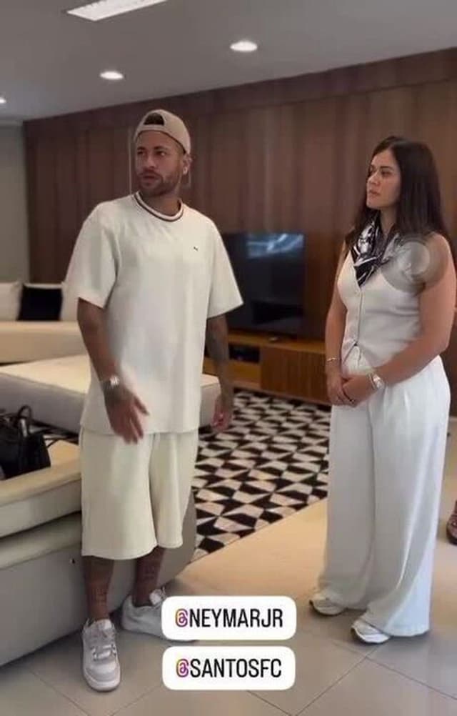 Neymar sugere alterações nas banheiras do Santos