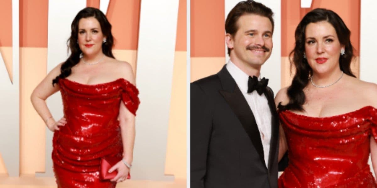 Melanie Lynskey Brilha em Festa Após o Oscar 2025