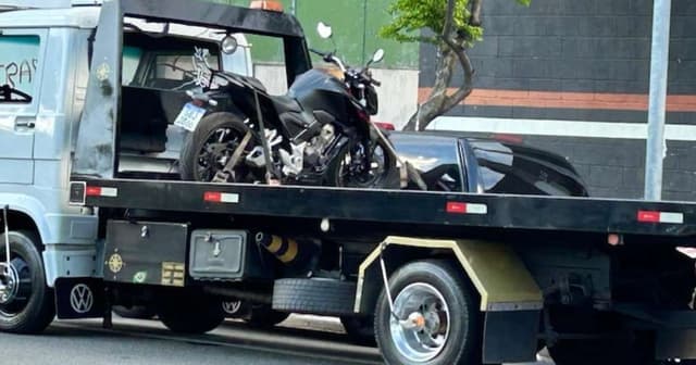 Veículos de golpistas apreendidos em operação na Grande SP