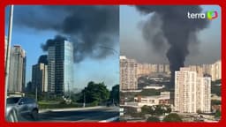 Avião cai sobre ônibus em São Paulo e causa tragédia