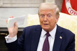 Trump afirma que paz entre Rússia e Ucrânia está avançada